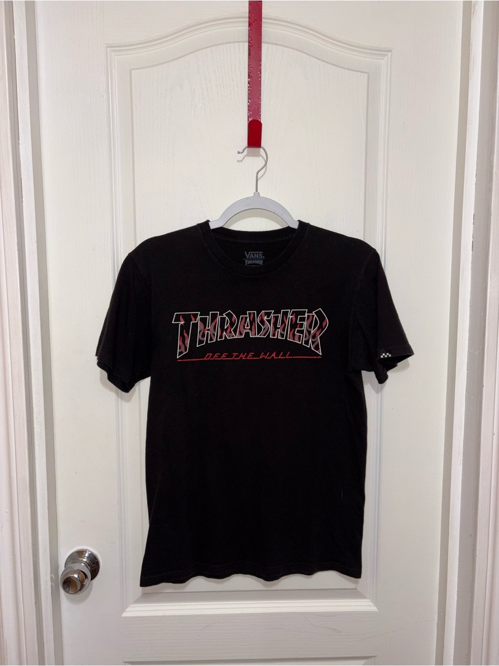 VANS | Black Thrasher T-Shirt | Size Small